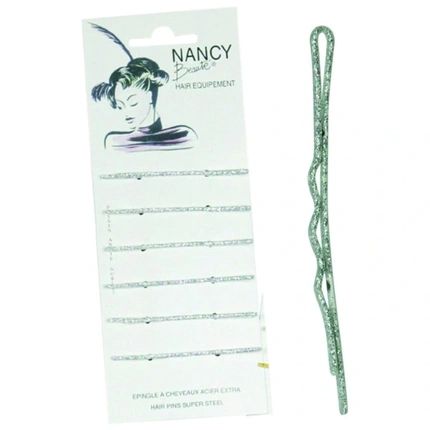 Shophair Kifix Hair Clips 6.5Cm Silver Pack Of 6