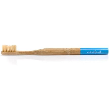 Naturbrush Bamboo Toothbrush Adult Blue 100Ml
