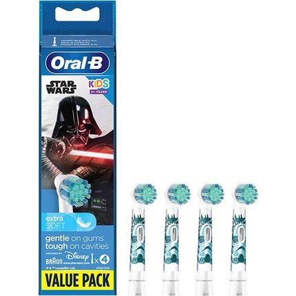 Oralb Electric Toothbrush Refill Kids Star Wars
