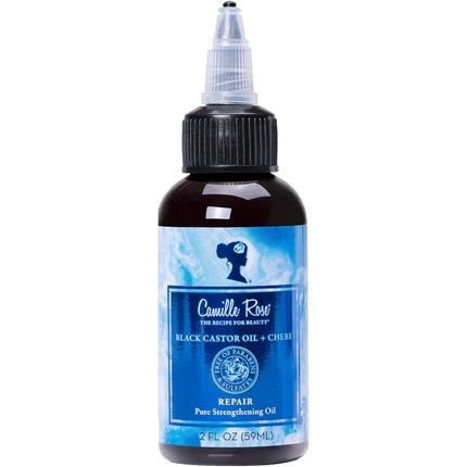 Camille Rose Black Castor Oil And Chebe Repair Pure Strengthening Oil 2 Fl Oz