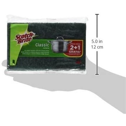 Scotch-Brite Fiber Green Popular - Pack Of 3 - Image 3