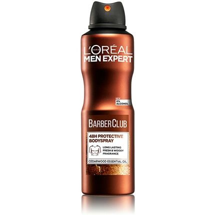 L'Oral Paris Men Expert Barber Club Deodorant Spray 150 Ml