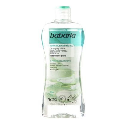 Babaria Micellar Biphase 400Ml مناسب لجميع أنواع البشرة