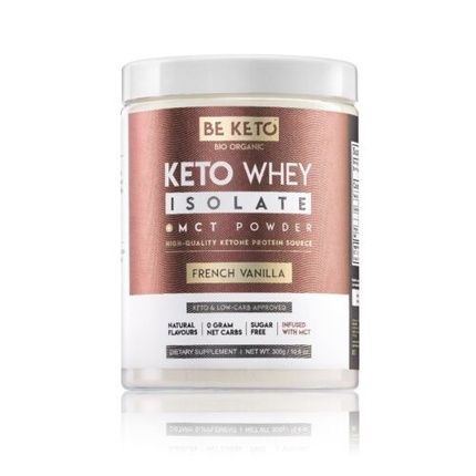 Beketo Keto Protein Isolate With Mct French Vanilla 300G