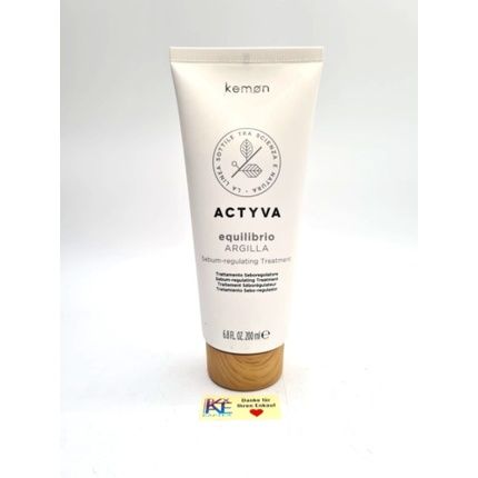 Kemon Activa Balance Clay Sebum-Regulating Treatment 200Ml