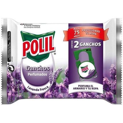 Raid Polil Anti-Moth Hangers With Lavender Perfume 2 Hooks