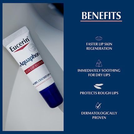 Eucerin Aquaphor Sos Repair Lips 10Ml - Image 3