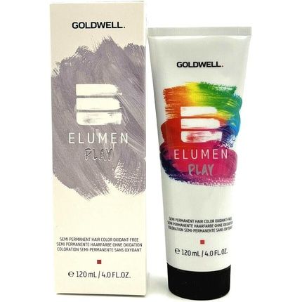 Goldwell Elumen Play Metallic Silver 120Ml Semi-Permanent Hair Color