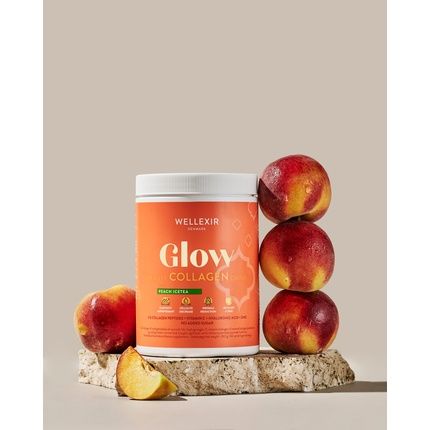 Wellexir Glow Beauty Drink Peach Ice Tea 360G