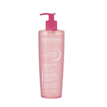 Bioderma Sensibio Cleansing Gel 500Ml Gentle Cleansing For Sensitive Skin