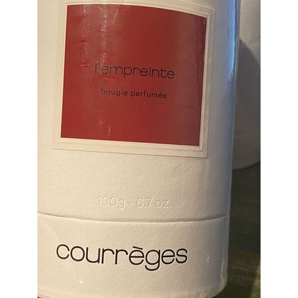 Courreges L'Empreinte Red Scented Candle 190Ml - New And Sealed - Image 3