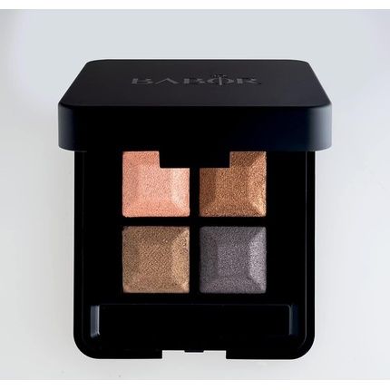 Babor Make Up Eye Shadow Quattro 4G Palette With Coordinated Shades - 02 Smokey