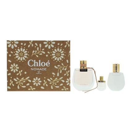 Chloe Nomade 3 Pcs Gift Set Edp 75Ml Body Lotion 100Ml Edp 5Ml Women Spray