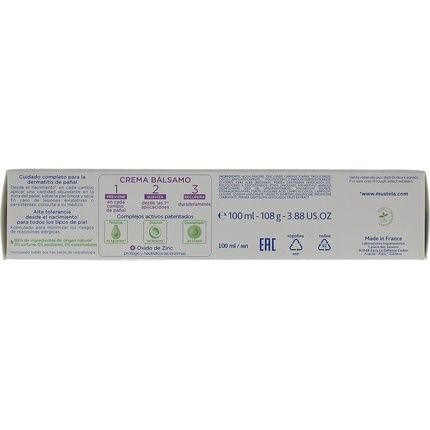 Mustela Vitamin Barrier 1 2 3 Cream 100Ml - Image 3