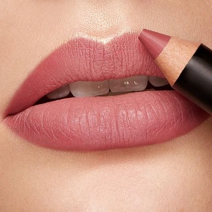 Kiko Milano Smart Fusion Matte Lip Crayon 03 On-The-Go Pencil Lip Gloss - Image 3