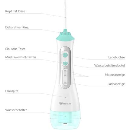 Truelife Aquafloss Lite Electric Oral Irrigator 200Ml - Image 3