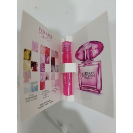 Versace Bright Crystal Absolu Eau De Parfum Spray Sample Vial 0.03Oz/1Ml