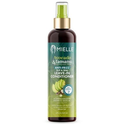 Mielle Avocado & Tamanu Blend Anti-Frizz Leave-In Conditioner 8 Fl Oz
