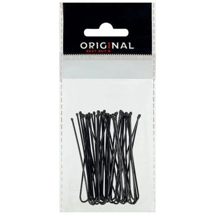 Sibel Metal Hairpins 50 Mm 25 Pcs Black
