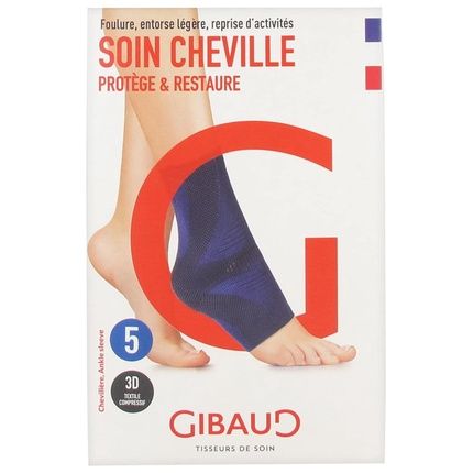 Gibaud Soin Ankle Blue Ankle Brace Size 5