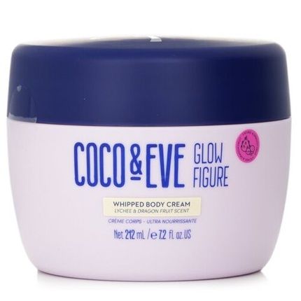 Coco & Eve Glow Figure Whipped Body Cream Lychee & Dragon Fruit Scent