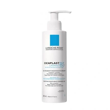La Rocheposay Cicaplast B5 Purifying Soothing Foaming Gel 200Ml Cleansing Foam For Sensitive Skin