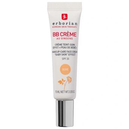 Erborian Bb Cream With Ginseng Golden 15Ml Makeup Care Face Cream Spf 20