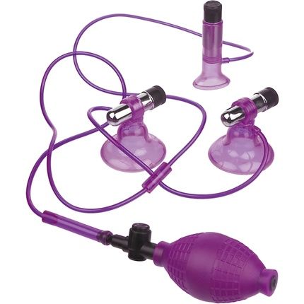 Unknown Fantasy Vibrating Triple Suckers Pink - Image 3