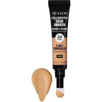 Revlon Colorstay Skin Awaken 5-In-1 Concealer 24Hr Wear Fragrance & Paraben Free Light Medium 050 8Ml