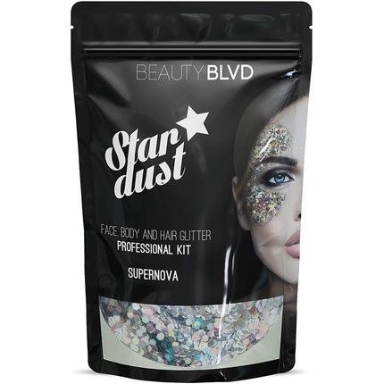 Beautyblvd Stardust Professional Kit - Supernova Cruelty Free Glitter For Face, Body And Hair
