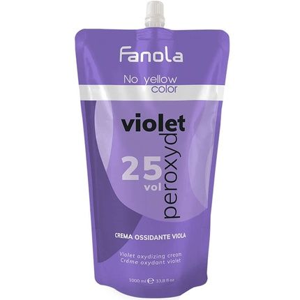 Fanola Purple Anti-Yellow Oxidant Cream 25 Vol 1000Ml