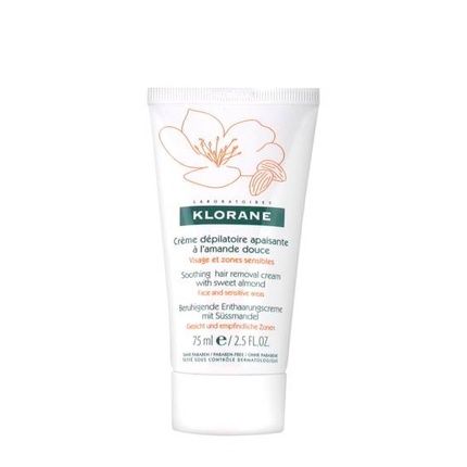 Klorane Soothing Hair Removal Cream 75 Ml For Sensitive Skin