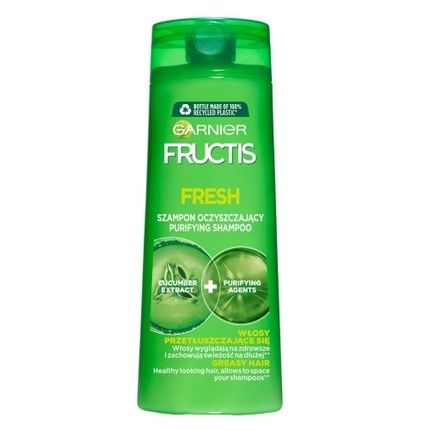 Garnier Fructis Fresh Shampoo For Oily Hair 400Ml