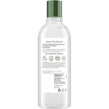 Timotei Silicon-Free Shampoo Conditioner Or Mask Made From Natural Herbal Ingredients And Plant Based Detanglers 300Ml