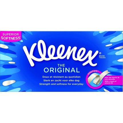 Kleenex Original Tissues 72 S 3 Ply 20X20Cm Box Made Of 100 Recyclable Material