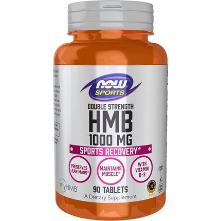 Now Foods Hmb Double Strength 1000Mg 90 Tablets