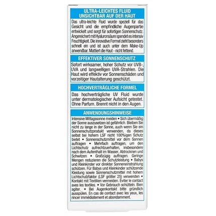 Garnier Ambre Solaire Antioxidant Super Uv Sun Protection Fluid With Spf 50+ Light And Non-Greasy Sun Cream With Hyaluronic Acid 40Ml - Image 3