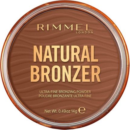 Rimmel London - Natural Bronzer Bronzing Powder - 004: Sundown 14G