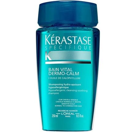 Krastase Bain Vital Dermocalm Hypoallergenic Hydrasoothing Shampoo 250 Ml For Sensitive Scalps