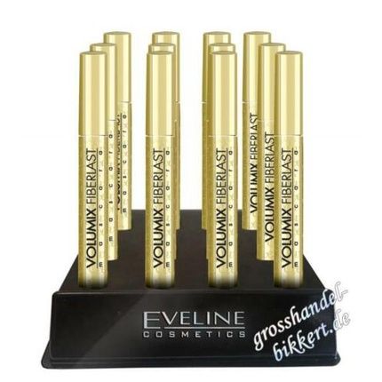 Volumix Fiberlast Mascara Volume Lift Separation Gold - Pack Of 11 + 1 Tester
