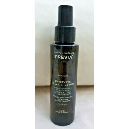 Previa Extra Life Purifying Leave-In Lotion 100Ml For Cleaning Scalp And Fighting Dandruff