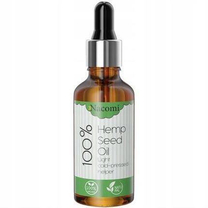 Nacomi Hemp Seed Oil With Pipette - Facial Oil