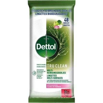 Dettol Multi Cleaning Wipes Tru Clean Apple Blossom - Effective Cleaning Solution