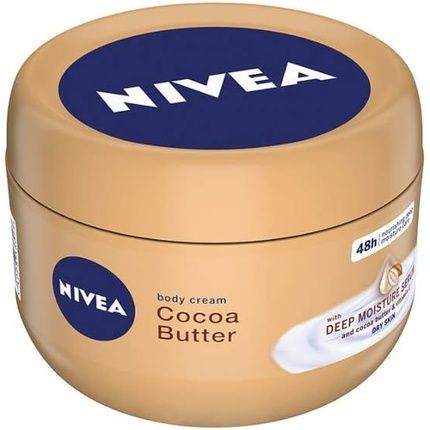 Nivea Soft Cocoa Butter Body Cream 250Ml With Vitamin E And Deep Moisture
