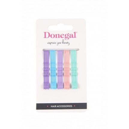 Donegal Colorful Hair Clip Fa-5760 - 20 Pieces