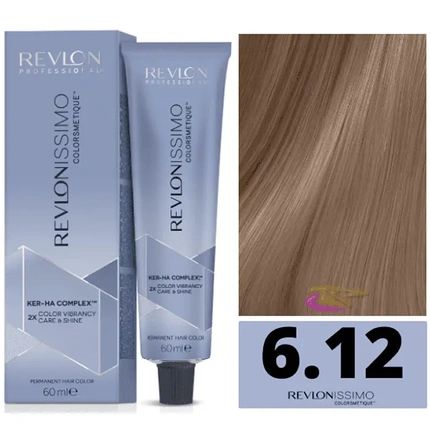 Revlon Revlonissimo Colorsmetique Dark Blonde Iris Ash Hair Color 60Ml