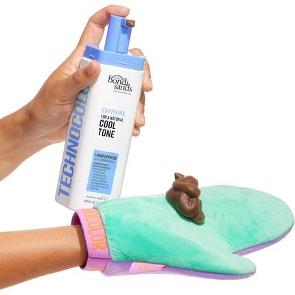 Bondi Sands Technocolor 1-Hour Express Sapphire Self-Tanning Foam 200Ml