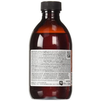Davines Alchemic Shampoo For Natural And Colored Hair 280Ml Copper