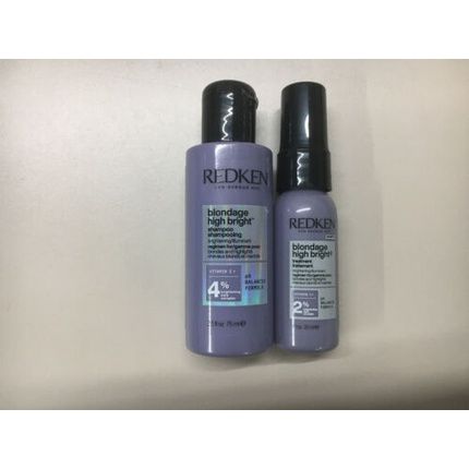 Redken Travel Set New Blondage High Bright Shampoo 75Ml + Treatment 30Ml