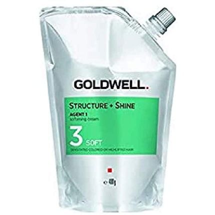 Goldwell Structure + Shine Agent 1 Relaxer 3 Soft Straightening Cream 400Ml